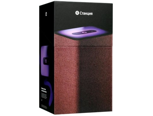 Умная колонка ЯНДЕКС СТАНЦИЯ 2 КРАСНАЯ (YNDX-00051C)